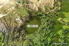 汪洋大海，大江西去，四川盆地发生了什么？图片