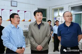 赵沂旸到中阳县中阳一中调研开学复课工作图片