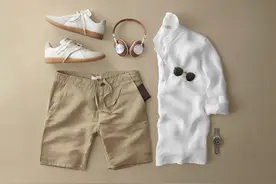 清凉一夏｜男士短裤这样搭，潮流时尚显帅气，清爽不油腻！LOOK图片