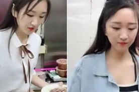 牛肉面西施令网友心醉，到现场残酷真相她在身边不认识图片