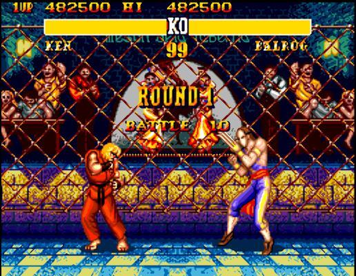 《街霸2》移植到MD和SFC平台后，效果和街机版区别太大