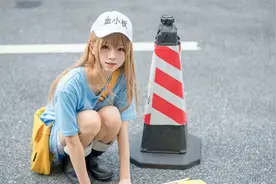 Cos美图：血小板的日常工作，我是一只勤劳而可爱的搬运工！图片