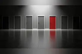 灰色地砖，配什么颜色的房门选择正确了，装修更大气图片