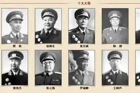 在毛主席心目中肖克与王震二人中谁应为红六军团系统的大将代表？图片