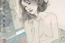 惊艳！英国大师独爱中国画“散点透视”，网友大赞：随类赋彩之美图片