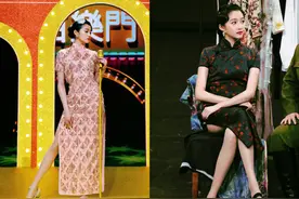 关晓彤王丽坤同台旗袍争艳，这场没有硝烟的战争中，没有人是赢家图片