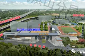 白沙洲工商学院南大门重新规划图片