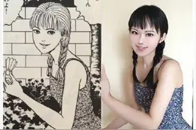 富江二次元脸大火！这种二次元延伸妆容，画起来也不容易图片