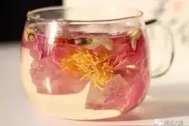 喝一杯花茶，雕刻一段时光图片