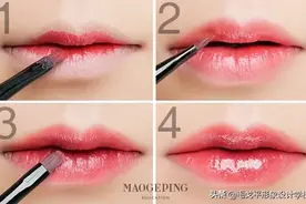 九款超chic唇妆画法，小仙女们快马起来！图片