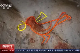 剪影式牦牛、绶带鸟、盘羊......藏北凿刻岩画中的精灵背后藏着这些秘密图片