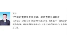上任仅一年多，北京市教委副主任张洋主动投案图片