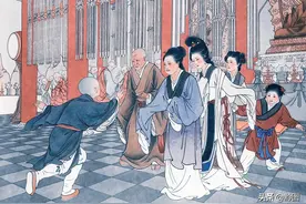 致敬经典，王叔晖先生白描刘学强先生敷色《西厢记》超高清「四」图片