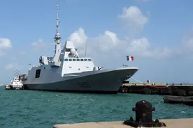法议员访台后，法国间谍船又被曝穿航台海，法防长声称是航行自由图片