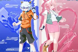 美羊羊官方拟人曝光，粉毛美少女太可爱，“喜美”情侣配色绝了图片