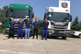 从国产卡车转战进口卡车，一位卡车维修技师的10年成长之路图片