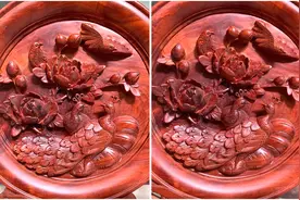 红木家具传统工艺——手工雕花图片