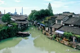 浙江自驾游，路过湖州市，在德清认识了一个“道家”古镇：仙潭图片
