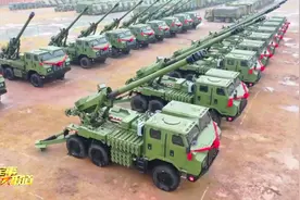 解放军100门卡车炮列阵边境，射程是对方2倍，印度根本没法打图片