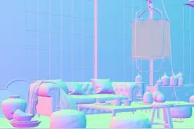 V-Ray凹凸法线渲染元素 BumpNormals图片