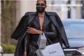 魔术师约翰逊儿子穿皮衣出街，拎50万名媛范，沉迷豪门宫斗剧图片