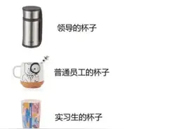“你用什么杯子，暴露了你是什么工作职位？”神评过分了！哈哈哈图片