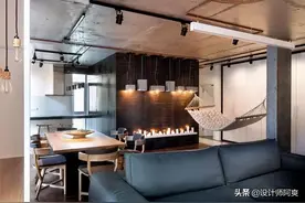 水泥砖墙、管道裸露，工业风可能是最便宜的装修风格了图片