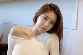 韩国女主播米娜，身材苗条拥有大长腿，网友：身材怎么练出来的？图片