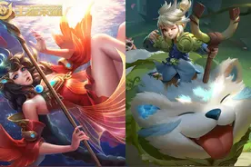 大乔使用小技巧，搭配阿古朵4buff开局，三技能没收孙策大招图片