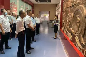 解读城市“水密码” 践行党史“强信念”——新城镇参观学习“水之韵”爱国主义教育基地图片