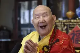 哀痛！103岁中佛协咨议委员会主席新成长老于广州安详示寂图片