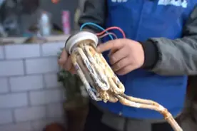 2年不洗的热水器水垢多到没朋友！清洗教程详解，记得收藏留用图片