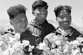 60年前，血肉之躯架成“中国梯”图片