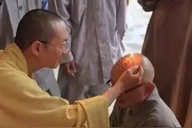 和尚为什么是光头，头上的原点是做什么的？图片