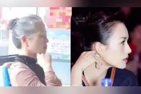 “最美奶奶”火了，坐公交也要保持优雅，侧颜和身段像极了章子怡图片