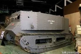 铁甲纵横战场之始，一战中诞生的第一种坦克，英国菱形坦克的发展图片