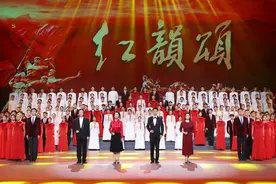 沈音师生创排《红韵颂》献礼建党百年图片
