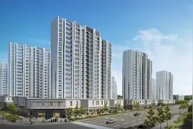 实地集团太原海棠华著项目一期封顶，加速打造精品智能住宅标杆图片