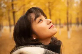 索朗美淇初秋唯美写真图片