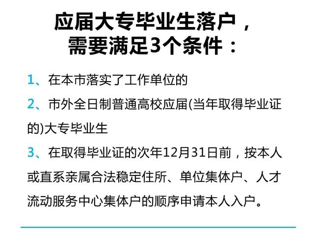 专科生可落户成都！5月25日前一定要看这一篇