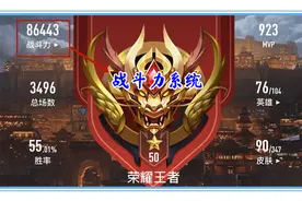 王者荣耀：营地战斗力10万+就是高手？不，个人实力不能这么看图片