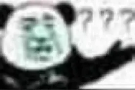 表情包：熊猫头的疑问图片