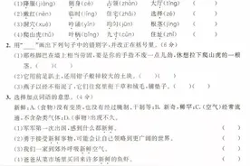 小学语文四年级第三单元检测卷及答案（提优卷）图片