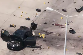 美国国庆节沦为乱斗场，大兵被当街乱枪打死，两天内近两百人伤亡图片