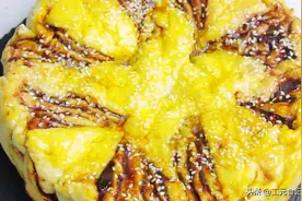 孩子最爱酸奶豆沙面包，不蒸不烤电饭煲一按，松软香甜比买的好吃图片