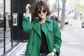 墨绿色衣服搭配什么颜色裤子最好看？推荐这三款，时尚优雅又显瘦图片