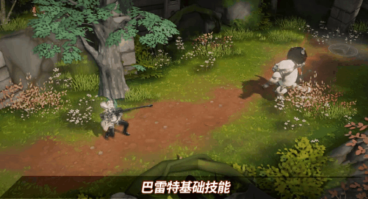 俯视角DNF动作端游，《超激斗梦境》女大枪芙兰基础技能介绍
