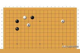 怪招集锦（1）星位挂角，一间低夹，白3的“歪头”飞出，不是骗着图片