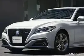 新一代皇冠曝光，运动外观太帅了，3.5L V6动力强劲图片