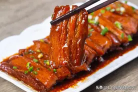 超简易把子肉做法，肥而不腻，瘦而不柴，超绝图片